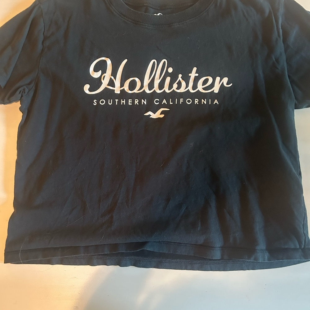 Hollister Navy Blue T-Shirt